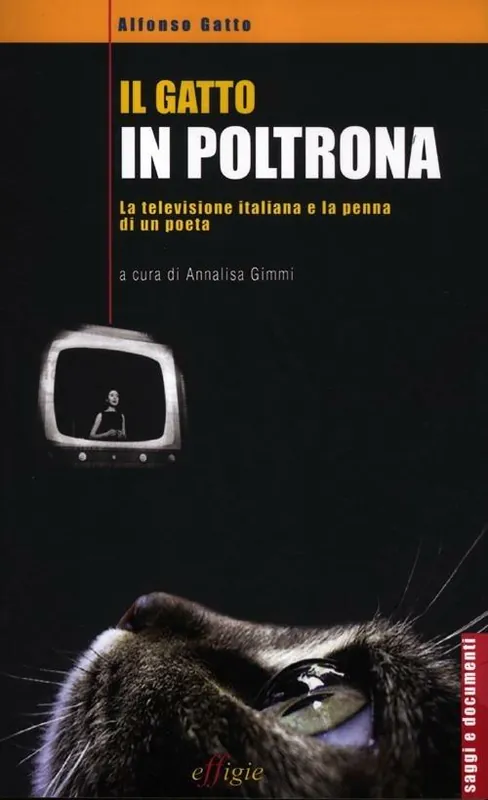 Il gatto in poltrona. La televisione italiana e la penna di un poeta Consegna Rapida