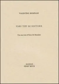 Economico Vari tipi di editore. Con una nota di Paolo De Benedetti