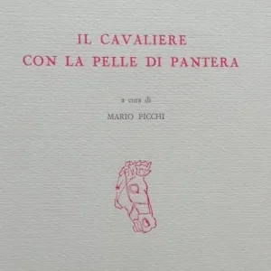 Più Venduto Il cavaliere con la pelle di pantera