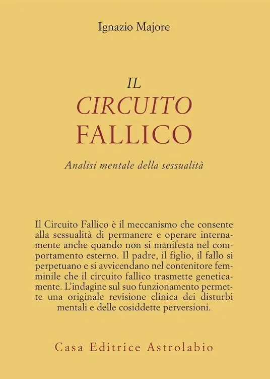 Più Venduto Il circuito fallico. Analisi mentale della sessualità