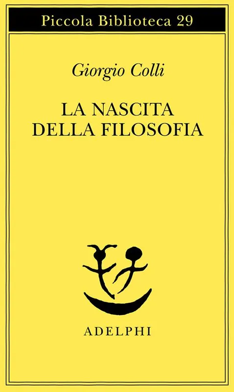 Prezzo Di Fabbrica La nascita della filosofia
