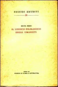 Il lessico filologico degli umanisti Offerta Del Giorno