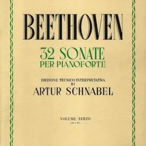 Subito Disponibile 32 Sonate. Sonate 24-32. Per pianoforte. Spartito