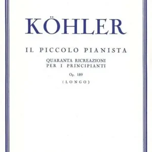 Il piccolo pianista. 40 ricreazioni per i principianti. Op. 189. Per pianoforte. Spartito Di Tendenza