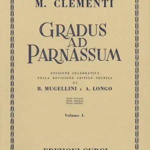 Clementi. Gradus Ad Parnassum vol. 1. Pianoforte Di Tendenza