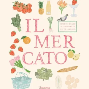 Il mercato. Adesivi e tavole da colorare Ordina Subito