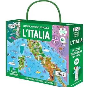 Esclusivo L‘Italia. Viaggia, conosci, esplora. Ediz. illustrata. Con puzzle