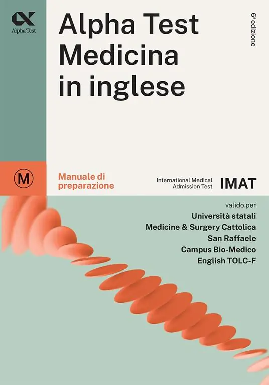 Alpha Test Medicina Inglese IMAT 2025-2026. Kit di preparazione. Con simulatore online Spedizione Espresso