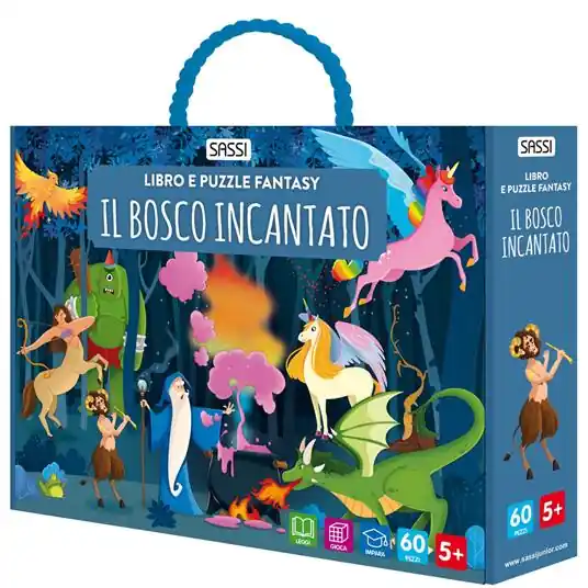 Bosco incantato. Libro e puzzle fantasy. Con puzzle Acquista Ora