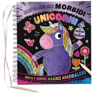 Direttamente Dal Produttore Morbidi unicorni. Gratta e colora. Ediz. illustrata. Con matita di legno