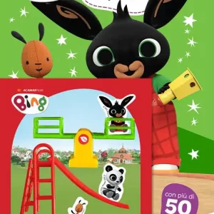 Ultime Pezzi Giochiamo al parco! Bing. Con adesivi. Ediz. a colori. Con kit del parco giochi