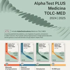 Compra Adesso Alpha Test. Medicina. TOLC-MED. Kit di preparazione Plus. Teoria + esercizi + training online. Con AlphaTestAcademy. Con MyDesk