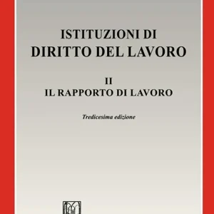 Affare Istituzioni di diritto del lavoro. Vol. 2 Il rapporto di lavoro
