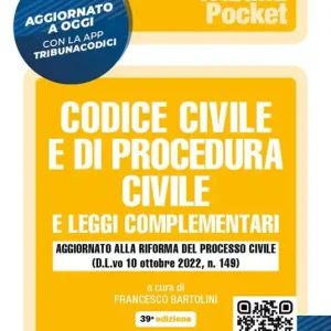 Codice civile e di procedura civile e leggi complementari. Con App Tribunacodici Reso Gratuito