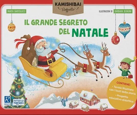 Il grande segreto di Natale. Tavole per kamishibai. Ediz. a colori. Con guida. Con kamishibai Compra Adesso