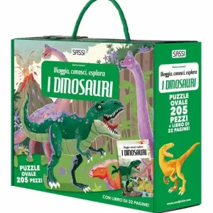 Offerta I dinosauri. Viaggia, conosci, esplora. Ediz. a colori. Con puzzle