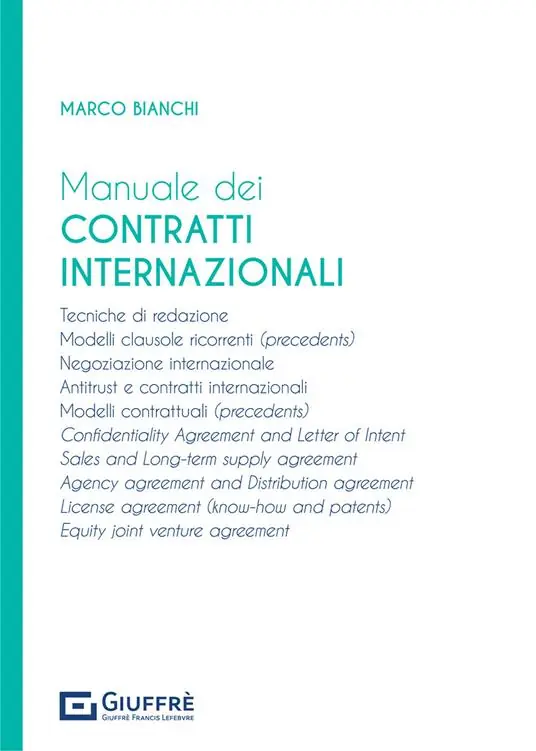 Offerta Lampo Manuale dei contratti internazionali
