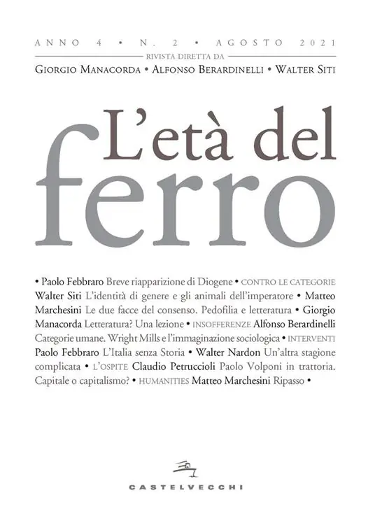 L‘età del ferro (2021). Vol. 2 Sconto