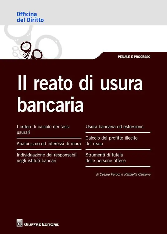 Il reato di usura bancaria Reso Gratuito