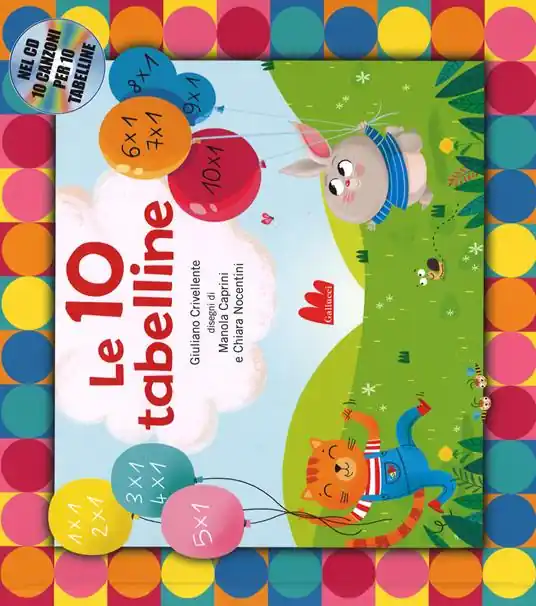 Saldi Le 10 tabelline. Con CD Audio