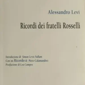 Ricordi dei fratelli Rosselli Offerta Lampo