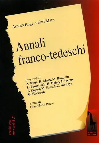 Annali franco-tedeschi (1-2) Spedito Oggi