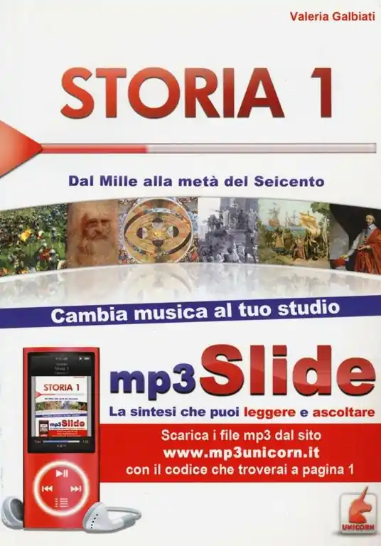 Promozione Esclusiva Storia. Riassunto da leggere e ascoltare. Con file MP3. Vol. 1 Dal Mille alla metà del Seicento.