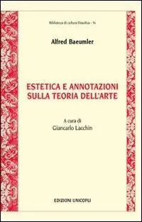 Estetica e annotazioni sulla teoria dell‘arte Compra Oggi Stesso