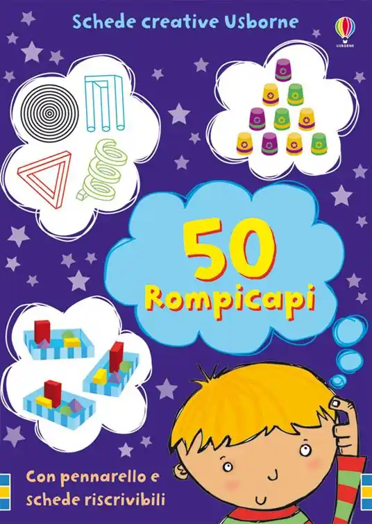 Compra Online Cinquanta rompicapi. Ediz. illustrata. Con pennarello