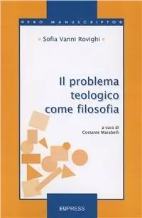 Il problema teologico come filosofia Nuovo Arrivo