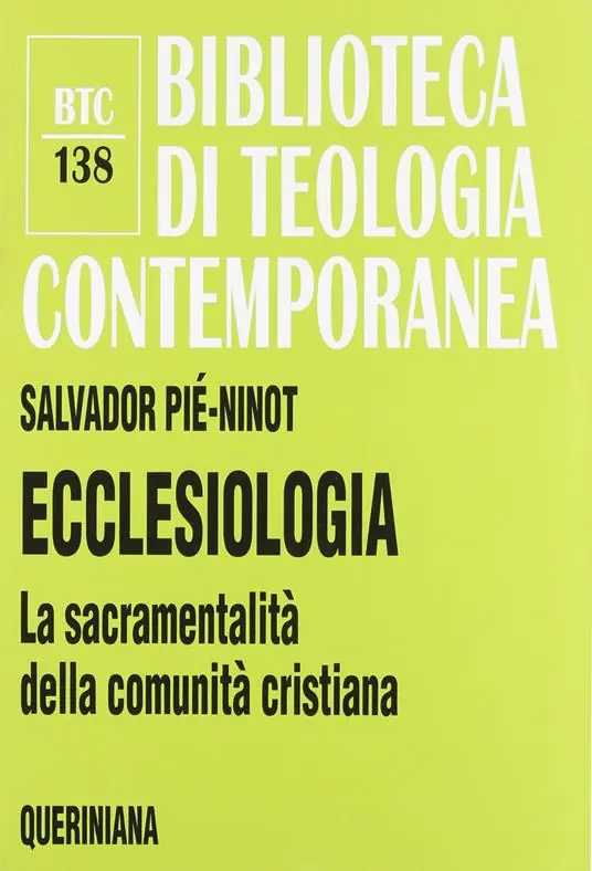 Ecclesiologia. La sacramentalità della comunità cristiana Occasione