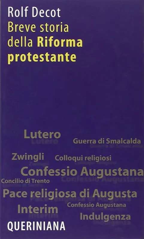 Breve storia della riforma protestante Novità