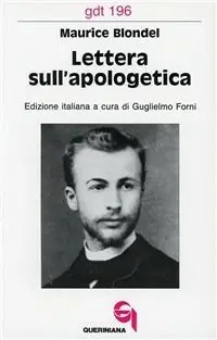 Subito Disponibile Lettera sull‘apologetica