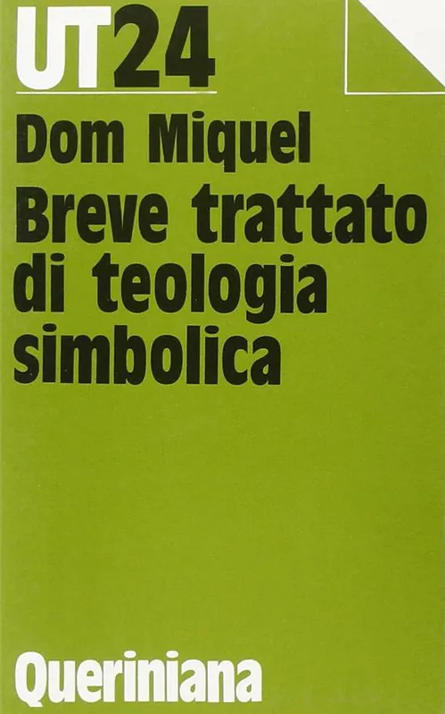 Breve trattato di teologia simbolica Ordina Subito