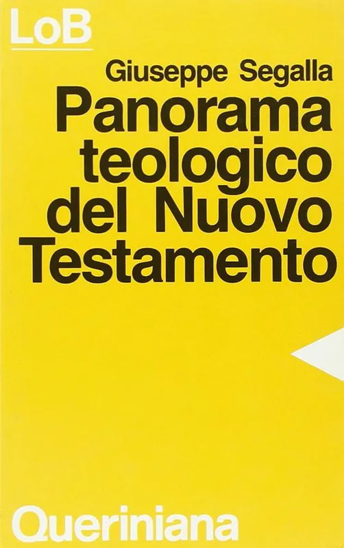 Ordina Subito Panorama teologico del Nuovo Testamento