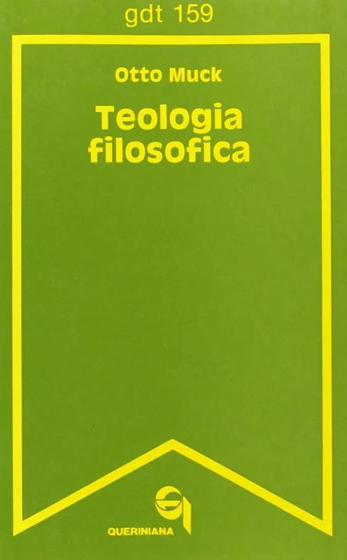Consegna Rapida Teologia filosofica
