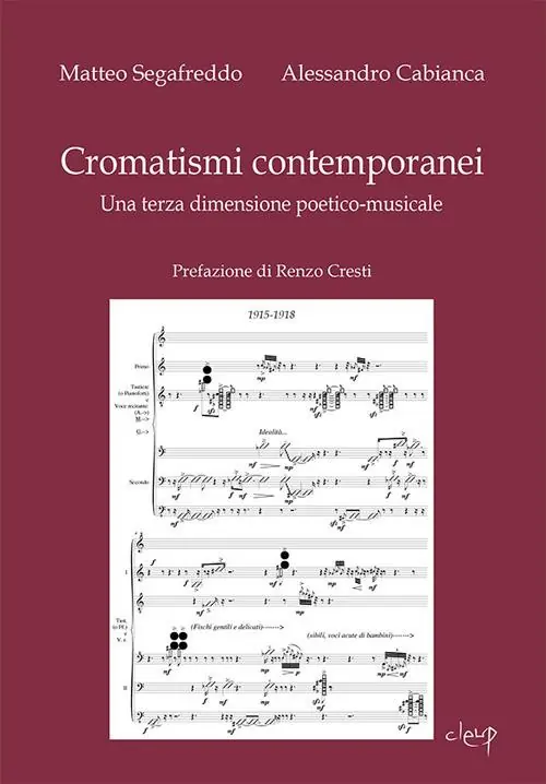Cromatismi contemporanei. Una terza dimensione poetico-musicale Ultimissimo Modello