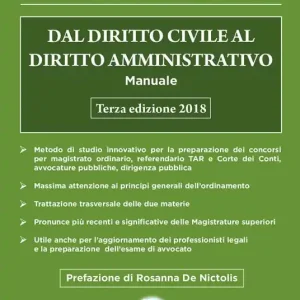 Solo Oggi Dal diritto civile al diritto amministrativo. Manuale