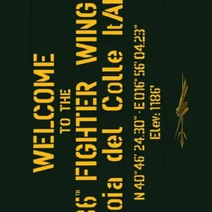 Occasione Welcome to the 36th Fighter Wing Gioia del Colle ItAB. Ediz. italiana e inglese