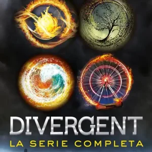 Divergent. La serie completa Divergent-Insurgent-Allegiant-Four Consegna Rapida