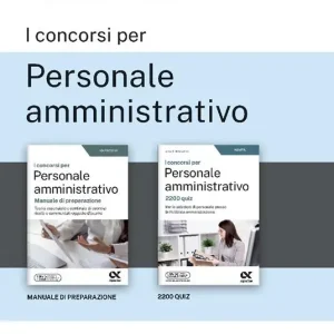Nuovo Arrivo I concorsi per personale amministrativo. Kit di preparazione. Ediz. MyDesk. Con Contenuto digitale per download e accesso online