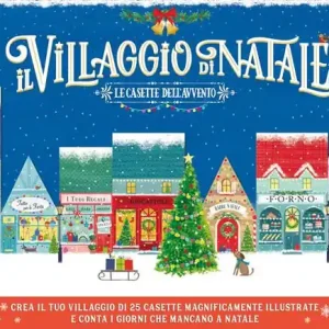 Il villaggio di Natale. Le casette dell‘Avvento. Ediz. a colori. Con colla. Con 25 edifici da costruire. Con matita Prezzo Ridotto