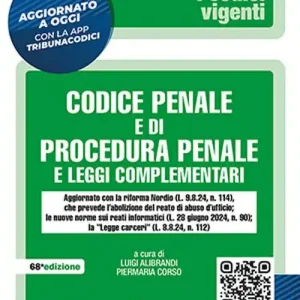 Codice penale e di procedura penale e leggi complementari Prezzo Conveniente