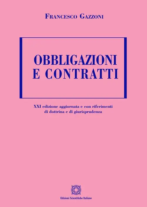 Nuova Collezione Obbligazioni e contratti