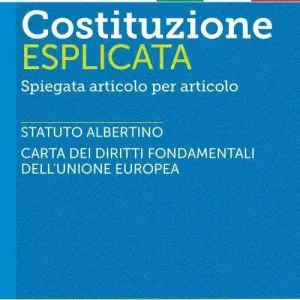 Costituzione esplicata. Spiegata articolo per articolo Spedito Oggi