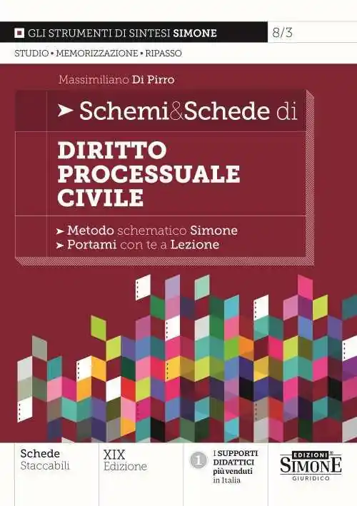Schemi & schede di diritto processuale civile Soddisfatti O Rimborsati