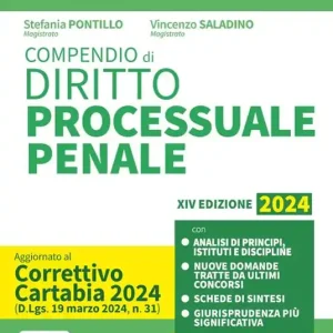 Vendita Finale Compendio di procedura penale 2024. Aggiornato al Decreto correttivo alla Riforma Cartabia. Per prova scritta e orale esame avvocato. Nuova ediz.