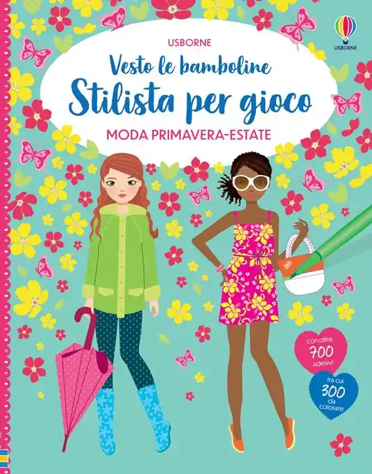 Moda primavera-estate. Con adesivi Subito Disponibile