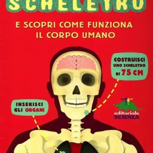 Costruisci il tuo scheletro e scopri come funziona il corpo umano. Ediz. illustrata. Con modellino Miglior Prezzo