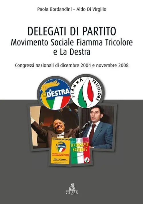 Delegati di partito. Movimento Sociale Fiamma Tricolore e La Destra. Congressi nazionali di dicembre 2004 e novembre 2008 Ultima Occasione